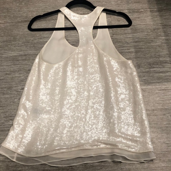 Rachel Roy Sequined Racerback Tank - Picture 5 of 6